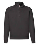 Fruit of the Loom Premium Zip Neck Sweatshirt - SSE17 - Bangor Signage, Print & Embroidery