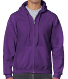 Gildan Heavy Blend™ Zip Hooded Sweatshirt - GD58 - Bangor Signage, Print & Embroidery