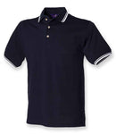Henbury Contrast Double Tipped Cotton Piqué Polo Shirt - H150 - Bangor Signage, Print & Embroidery