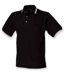 Henbury Contrast Double Tipped Cotton Piqué Polo Shirt - H150 - Bangor Signage, Print & Embroidery