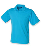 Henbury Coolplus® Wicking Piqué Polo Shirt (2XL-4XL) - H475 - Bangor Signage, Print & Embroidery