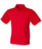 Henbury Coolplus® Wicking Piqué Polo Shirt (2XL-4XL) - H475 - Bangor Signage, Print & Embroidery