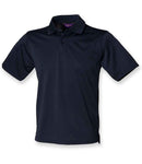 Henbury Coolplus® Wicking Piqué Polo Shirt (2XL-4XL) - H475 - Bangor Signage, Print & Embroidery