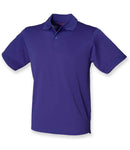 Henbury Coolplus® Wicking Piqué Polo Shirt (2XL-4XL) - H475 - Bangor Signage, Print & Embroidery