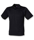 Henbury Coolplus® Wicking Piqué Polo Shirt (M-XL)- H475 - Bangor Signage, Print & Embroidery