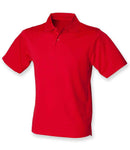 Henbury Coolplus® Wicking Piqué Polo Shirt (XXS-S) - H475 - Bangor Signage, Print & Embroidery