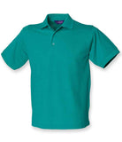 Henbury Heavy Poly/Cotton Piqué Polo Shirt (XL-4XL)- H400 - Bangor Signage, Print & Embroidery