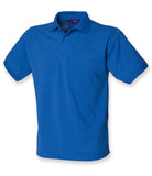 Henbury Heavy Poly/Cotton Piqué Polo Shirt (XL-4XL)- H400 - Bangor Signage, Print & Embroidery