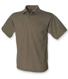 Henbury Heavy Poly/Cotton Piqué Polo Shirt (XL-4XL)- H400 - Bangor Signage, Print & Embroidery