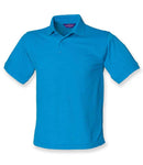 Henbury Heavy Poly/Cotton Piqué Polo Shirt (XL-4XL)- H400 - Bangor Signage, Print & Embroidery