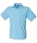 Henbury Heavy Poly/Cotton Piqué Polo Shirt (XL-4XL)- H400 - Bangor Signage, Print & Embroidery