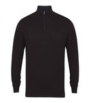 Henbury Zip Neck Sweater - H729 - Bangor Signage, Print & Embroidery