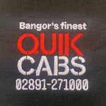 Left breast digitising setup. - Bangor Signage, Print & Embroidery
