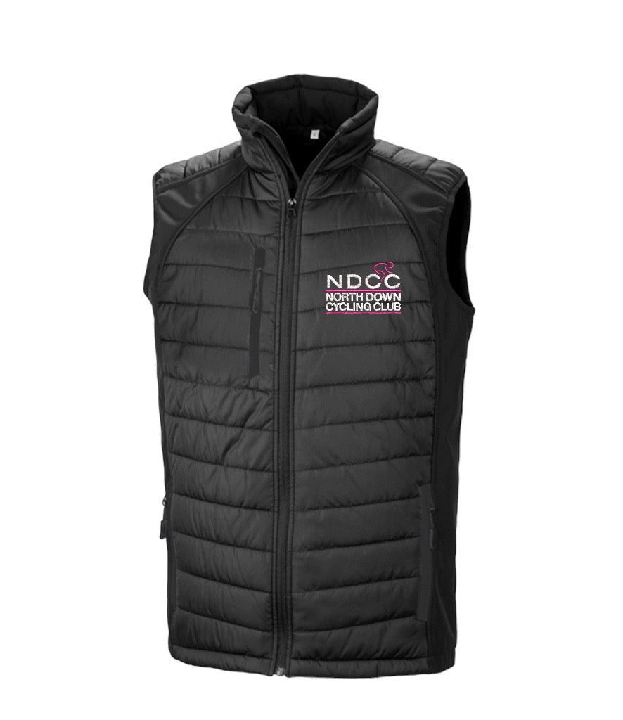 North Down Cycling Club Gilet - Bangor Signage, Print & Embroidery