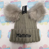Personalised bobble hat. Kids & Adults sizes. Personalised Names. - Bangor Signage, Print & Embroidery