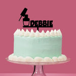 Personalised Nail polish Acrylic Cake topper. Beauty - Bangor Signage, Print & Embroidery