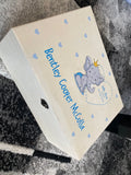 Personalised New born baby boy gift. Memory box for keepsakes and more - Bangor Signage, Print & Embroidery