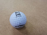 Personalised no. 1 Dad printed golf ball. Father's day gift - Bangor Signage, Print & Embroidery