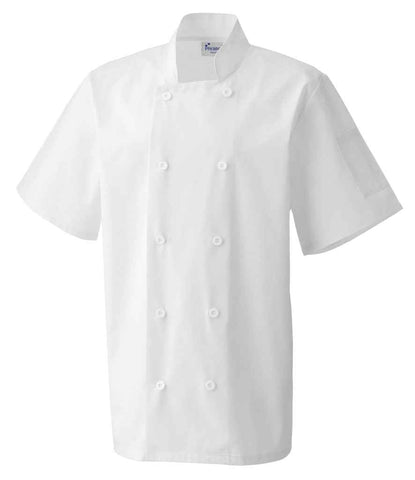 Premier Short Sleeve Chef's Jacket - PR656 - Bangor Signage, Print & Embroidery