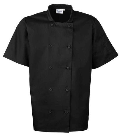 Premier Short Sleeve Chef's Jacket - PR656 - Bangor Signage, Print & Embroidery