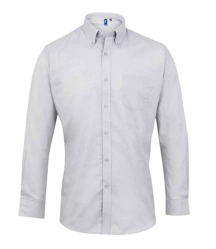 Premier Signature Long Sleeve Oxford Shirt - PR234 - Bangor Signage, Print & Embroidery