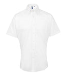 Premier Signature Short Sleeve Oxford Shirt - PR236 - Bangor Signage, Print & Embroidery