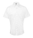 Premier Signature Short Sleeve Oxford Shirt - PR236 - Bangor Signage, Print & Embroidery