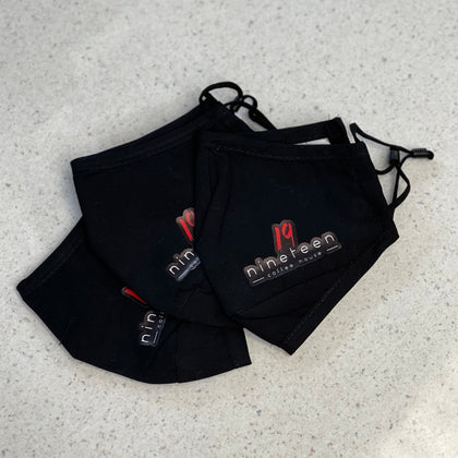 Premier Washable 3-Layer Face Mask with logo. - Bangor Signage, Print & Embroidery