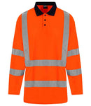 Pro RTX High Visibility Long Sleeve Polo Shirt - RX715 - Bangor Signage, Print & Embroidery