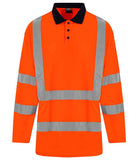 Pro RTX High Visibility Long Sleeve Polo Shirt - RX715 - Bangor Signage, Print & Embroidery