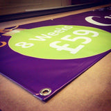 PVC banner 4ft height - Bangor Signage, Print & Embroidery