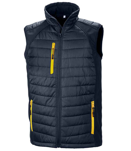 Result Genuine Recycled Black Compass Padded Gilet - RS238 (R238X) - Bangor Signage, Print & Embroidery
