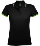 SOL'S Ladies Pasadena Tipped Cotton Piqué Polo Shirt - 10578 - Bangor Signage, Print & Embroidery