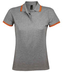 SOL'S Ladies Pasadena Tipped Cotton Piqué Polo Shirt - 10578 - Bangor Signage, Print & Embroidery