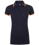 SOL'S Ladies Pasadena Tipped Cotton Piqué Polo Shirt - 10578 - Bangor Signage, Print & Embroidery