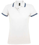 SOL'S Ladies Pasadena Tipped Cotton Piqué Polo Shirt - 10578 - Bangor Signage, Print & Embroidery