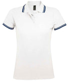 SOL'S Ladies Pasadena Tipped Cotton Piqué Polo Shirt - 10578 - Bangor Signage, Print & Embroidery