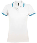 SOL'S Ladies Pasadena Tipped Cotton Piqué Polo Shirt - 10578 - Bangor Signage, Print & Embroidery