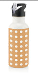 Stainless Steel Water Bottle with Straw 600ml. - Bangor Signage, Print & Embroidery