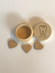 Tooth Fairy wooden Box, baby tooth. Keepsake, trinket - Bangor Signage, Print & Embroidery