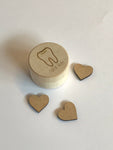Tooth Fairy wooden Box, baby tooth. Keepsake, trinket - Bangor Signage, Print & Embroidery