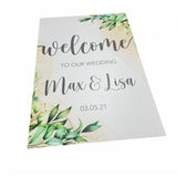 Wedding Venue Welcome Signage - Bangor Signage, Print & Embroidery